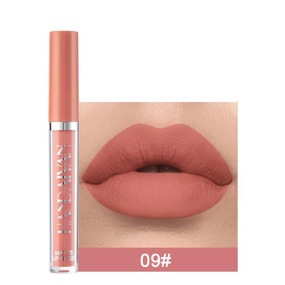 Matte Non-stick Cup Lip Gloss, Non-fading Matte