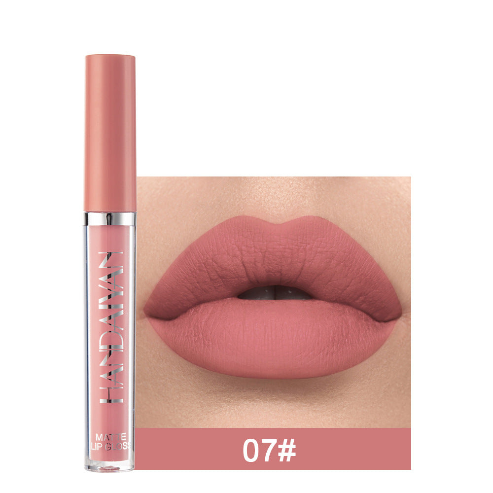 Matte Non-stick Cup Lip Gloss, Non-fading Matte