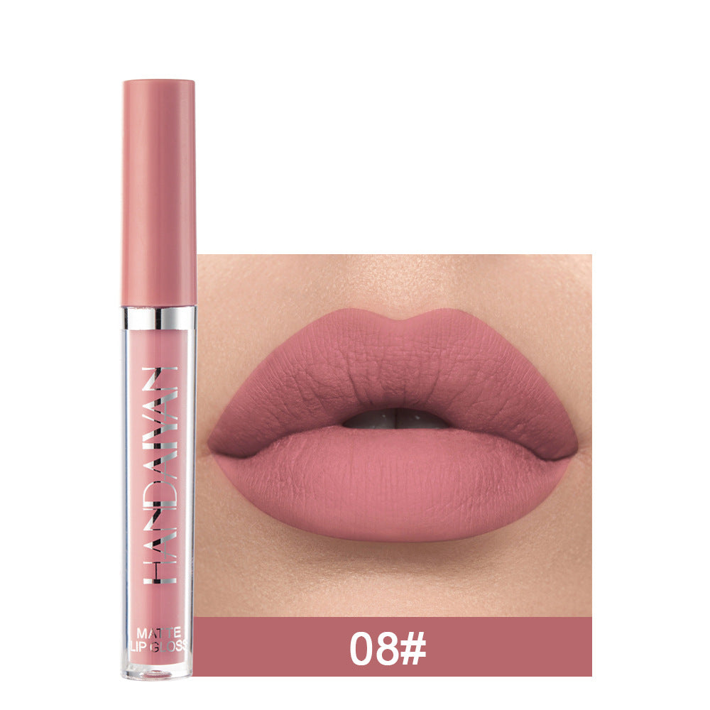 Matte Non-stick Cup Lip Gloss, Non-fading Matte