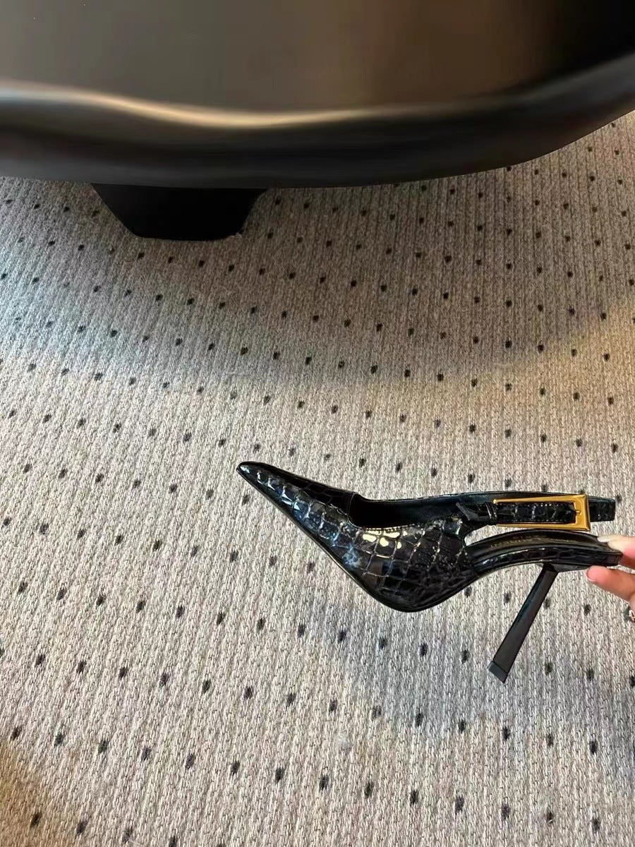 Elegant Stiletto Heel Sandals for Women