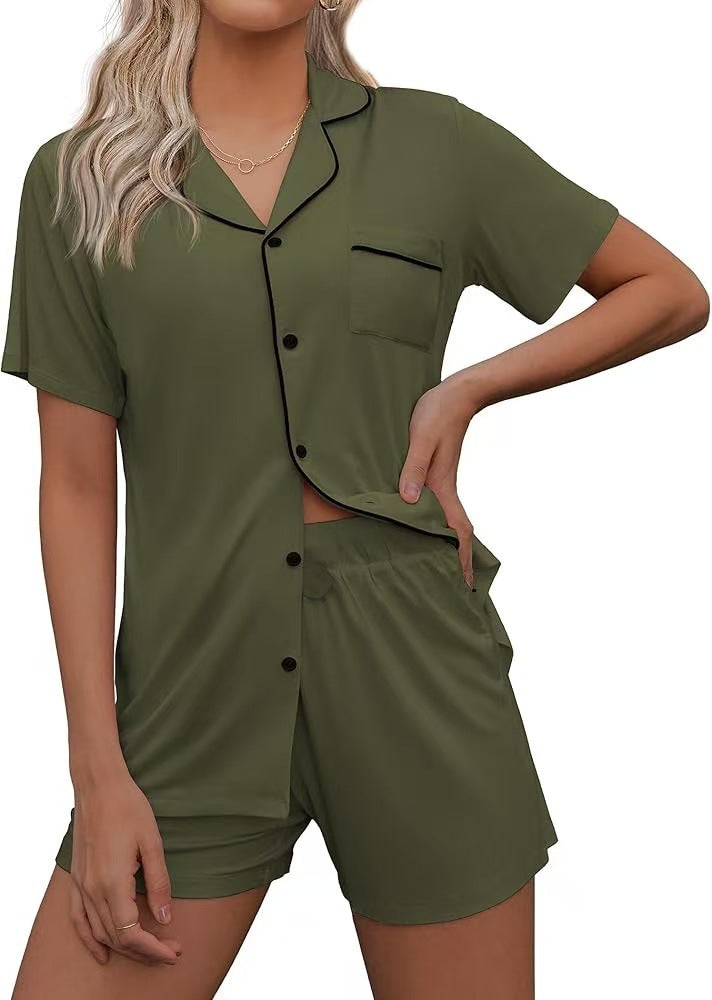 Cardigan Pajamas Two-Piece Set