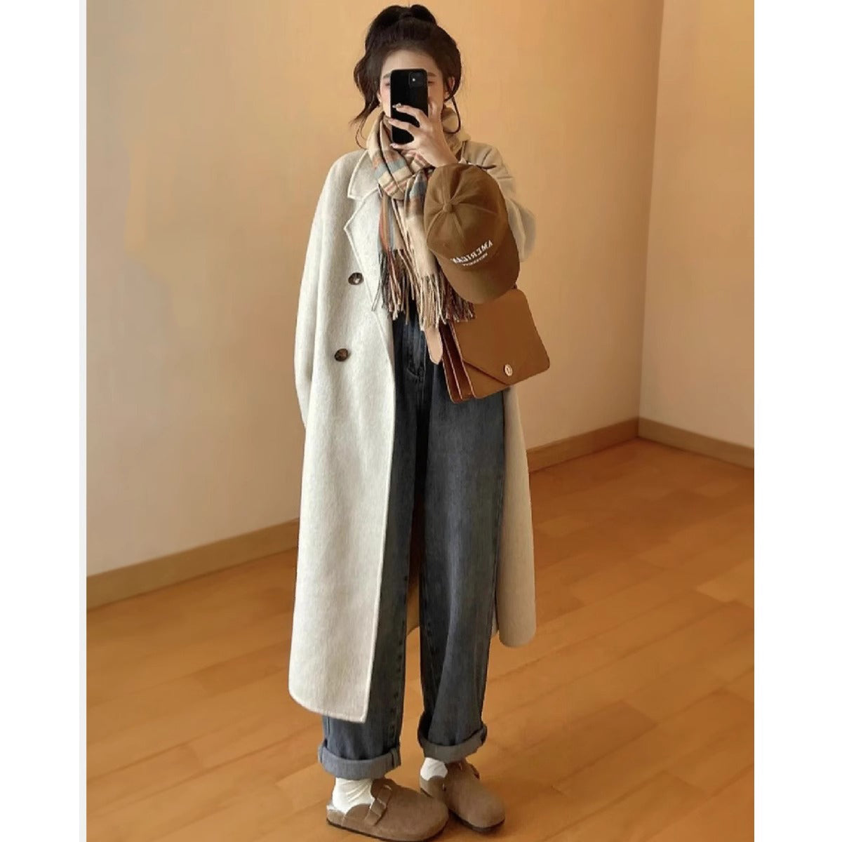 Fleece Lined Slip On Slippers