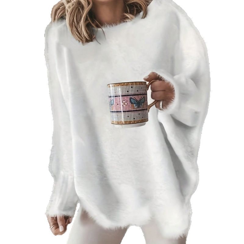 Casual Plus Size Women's Clothing Knitted Pullover Top