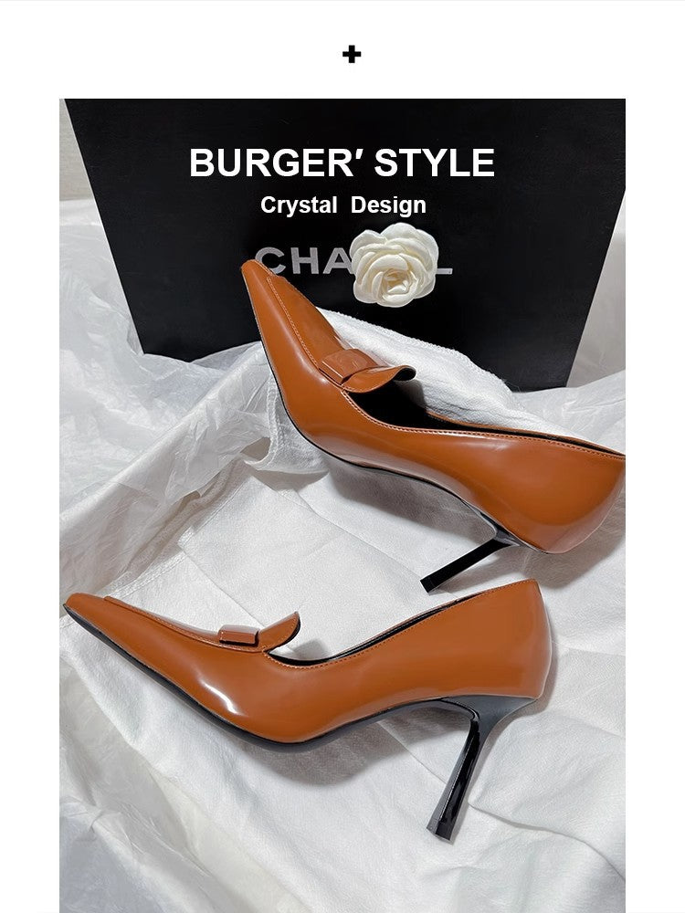 High-heeled Loafers