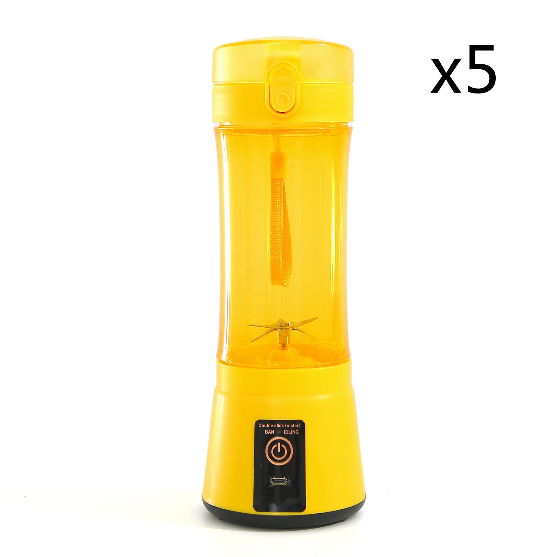 Portable Electric Fruit Juicer Wireless USB Rechargeable